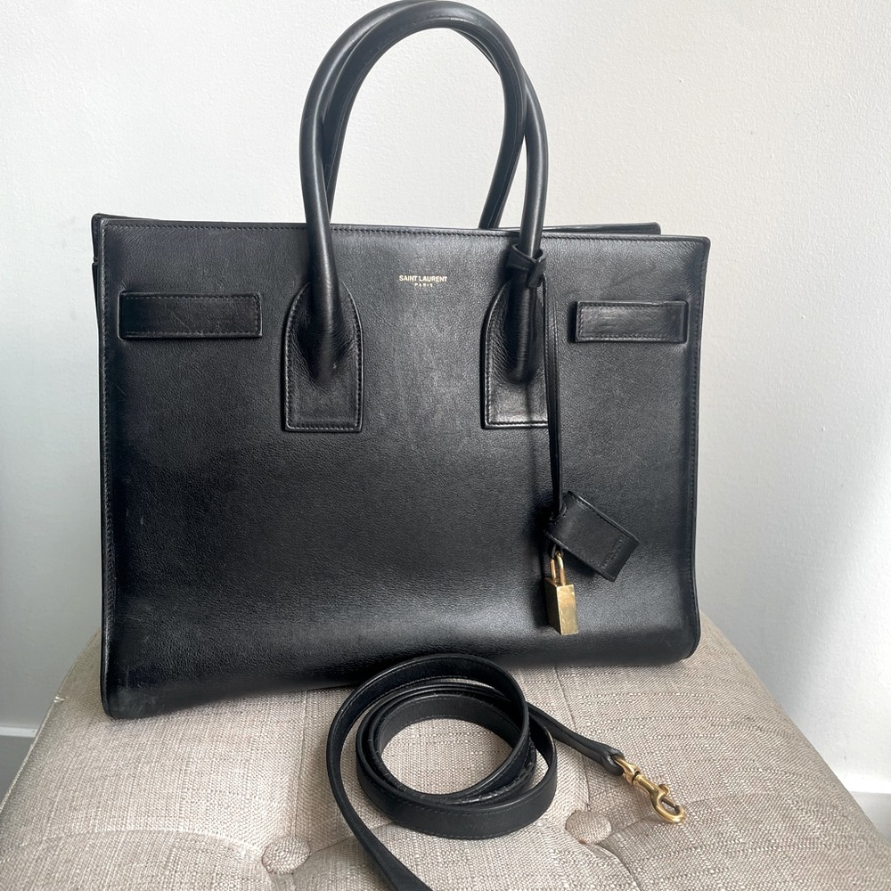 Authentic YSL Saint Laurent Sac De Jour